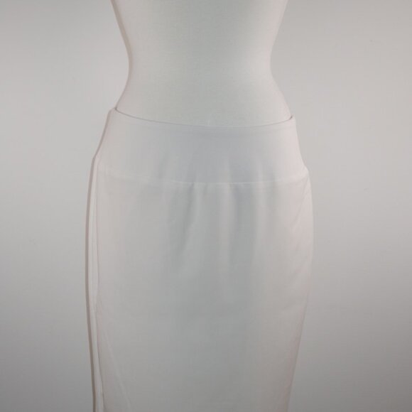 Ellen Tracy Pencil Skirt in White - Women's size 6 - Picture 2 of 15